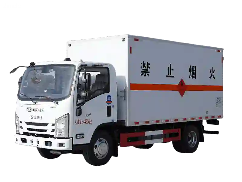 ISUZU Flammable gas transport vehicle